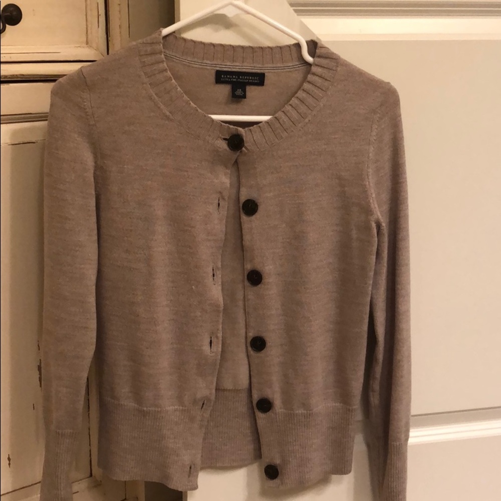 Button down cardigan
